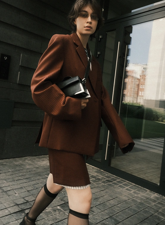 Женская юбка Botter Swim Skirt Red Checks