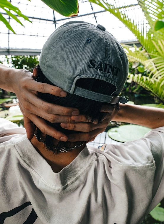 Кепка SAINT MXXXXXX 6 Panel Cap Lacerating Blue