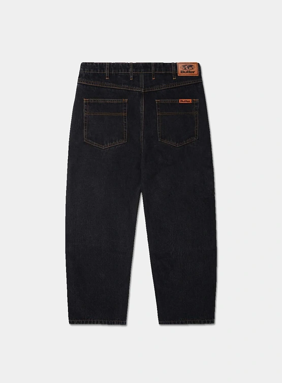 Джинсы Butter Goods Baggy Denim Washed Black