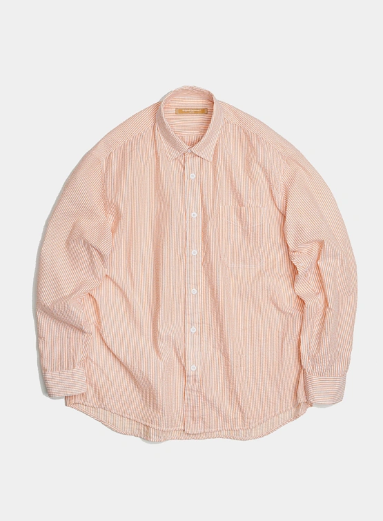 Рубашка FrizmWORKS OG Stripe Seersucker Orange