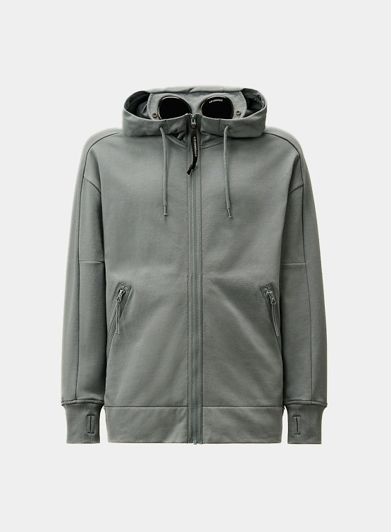 Зип-худи C.P. Company Diagonal Raised Fleece Stormy Weather