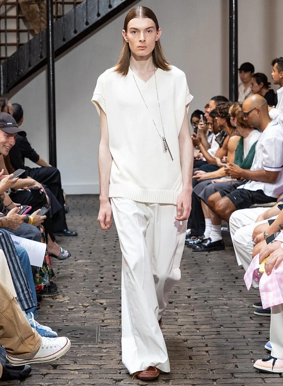 Жилет Hed Mayner Gilet Stone Washed Natural