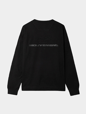 Лонгслив JUUN.J Lettering Long Sleeve Black