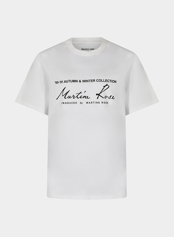 Футболка Martine Rose Classic T-Shirt White