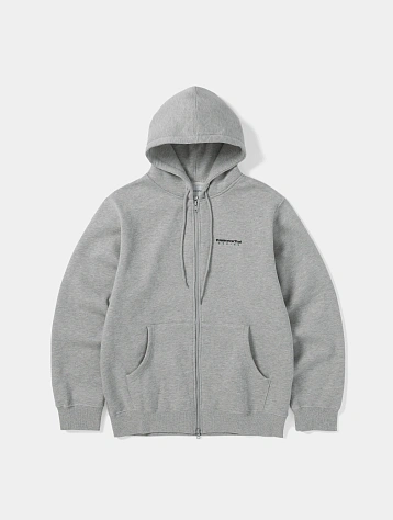 Зип-худи thisisneverthat DSN-Logo Zip Up Heather Grey
