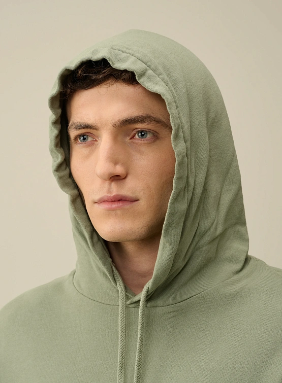 Худи C.P. Company Cotton Fleece Mixed Agave Green