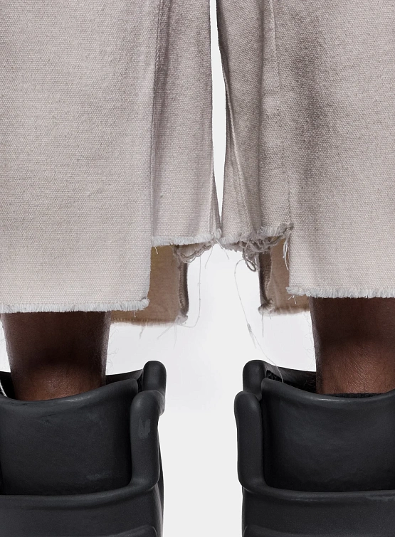 Шорты ARNODEFRANCE Dirty Baggy Shorts White