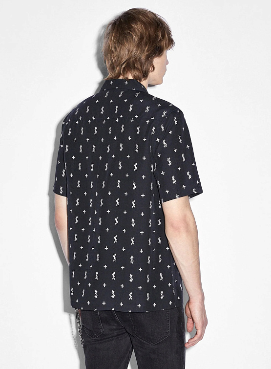 Рубашка Ksubi Allstar Resort Ss Shirt Black