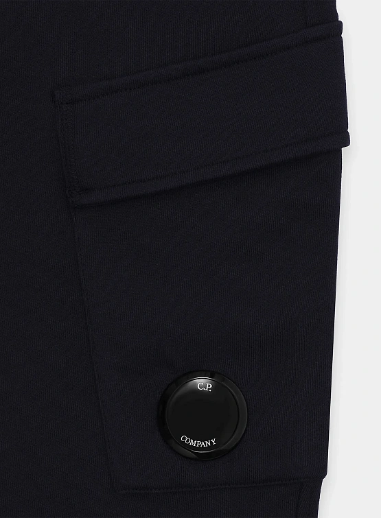 Брюки C.P. Company Diagonal Raised Fleece Total Eclipse