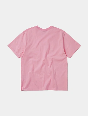 Футболка thisisneverthat Yellow Cat Tee Pink