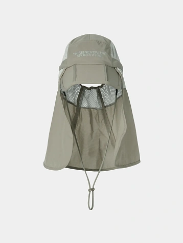 Кепка thisisneverthat Long Bill Sun Sport Cap Beige