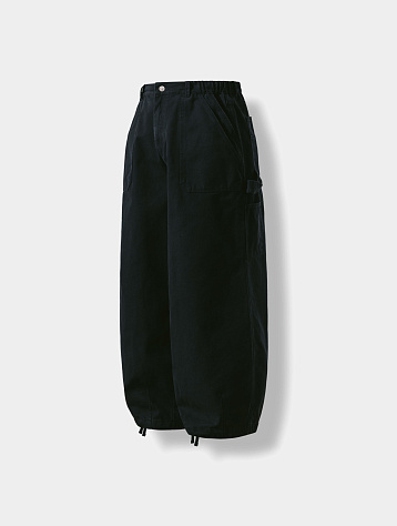 Брюки ANGLAN Double Fatigue Balloon Pants Black