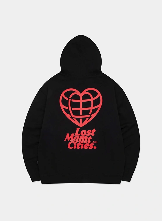 Худи LMC Heart Globe Hoodie Black