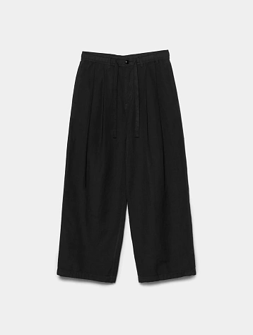 Брюки MAHARISHI 6081 Hemp Pleated Track Black