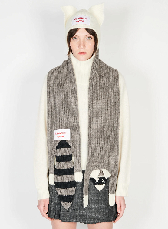 小物 Charles Jeffrey LOVERBOY MOHAIR SCARF CHARLES JEFFREY LOVERBOY チャールズジェフリーラバーボーイ