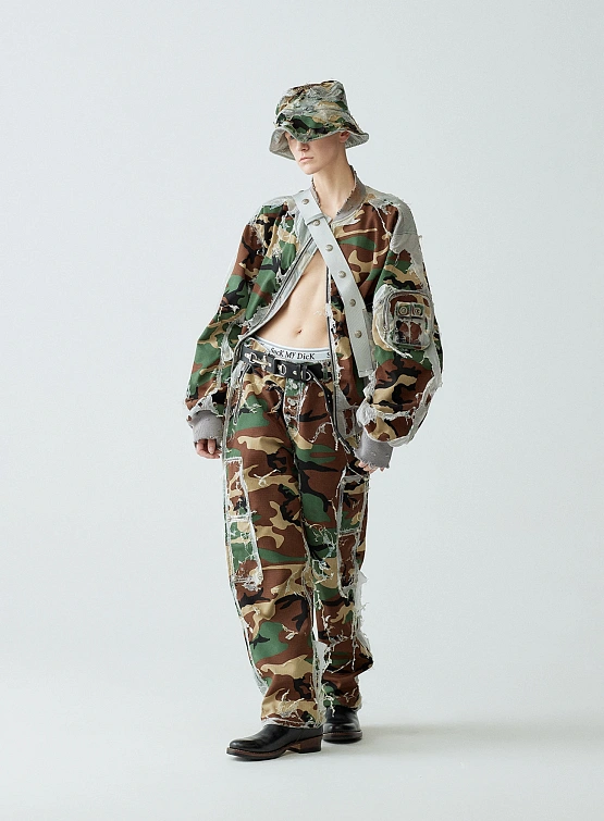 Брюки Thug Club Burnt Bio Army Multi