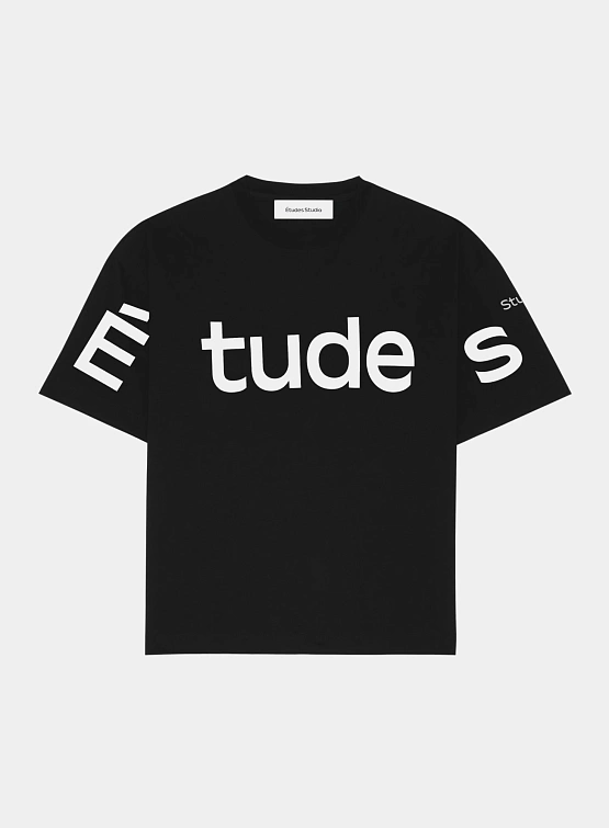 Футболка Études Relax T-shirt Big Études Black
