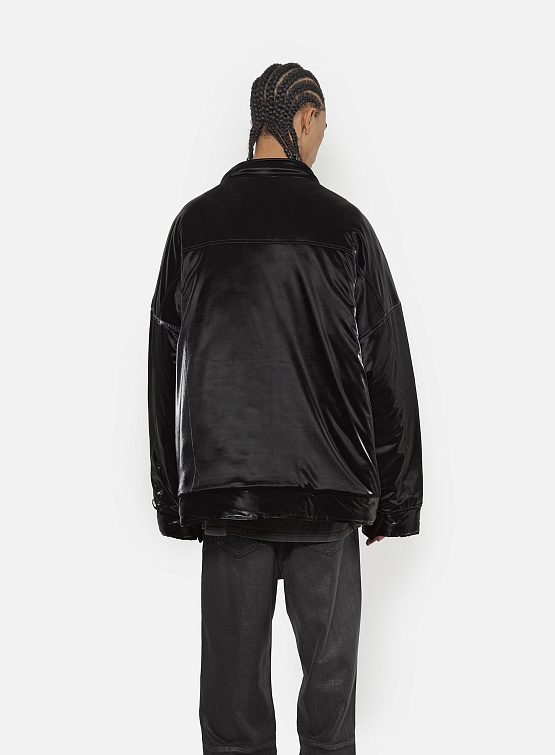 Кожаная куртка ARNODEFRANCE Black Oil Jacket