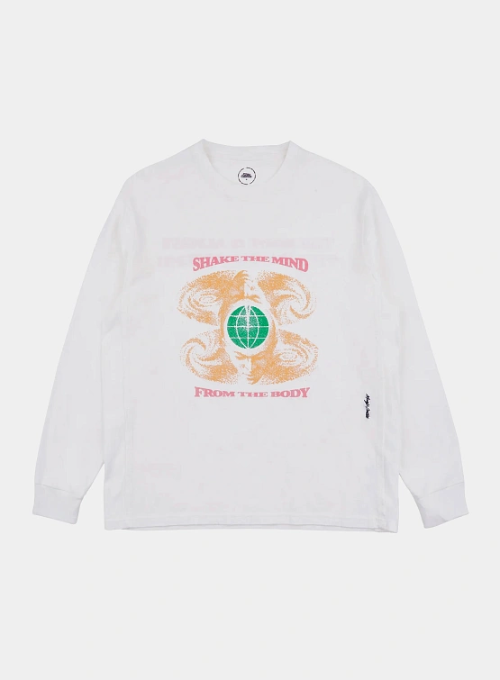 Лонгслив ACMH Shake The Mind LS Off White
