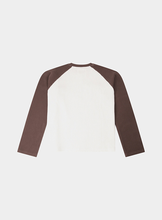 Лонгслив (di)vision Longsleeve Raglan Grey/Brown Comb