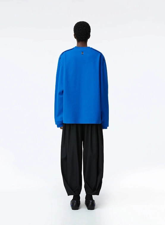 Свитшот ADERERROR Post Human Sweatshirt Product. 42 Blue