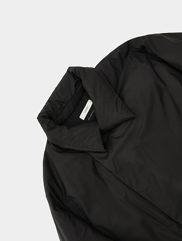 Пуховик AMOMENTO Down Puffer Long Coat Black