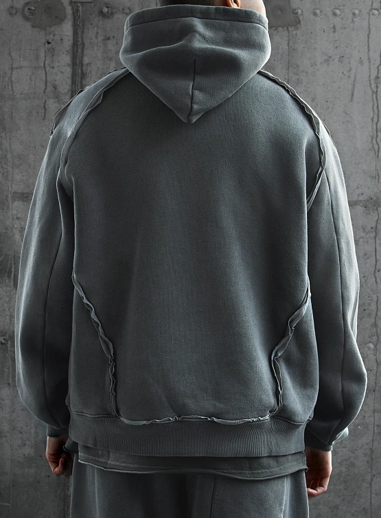 Худи A-COLD-WALL* Facade Hoodie Black