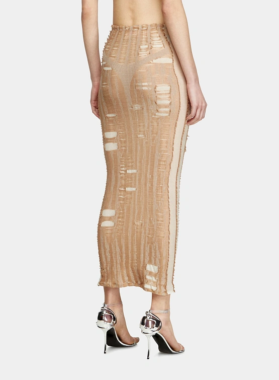 Женская юбка Diesel M-Calina Ivory Cream