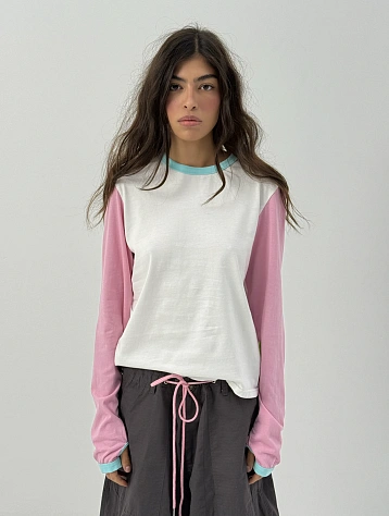 Лонгслив Siniy Vsadnik Zephyr LS Tee White/Tiffany