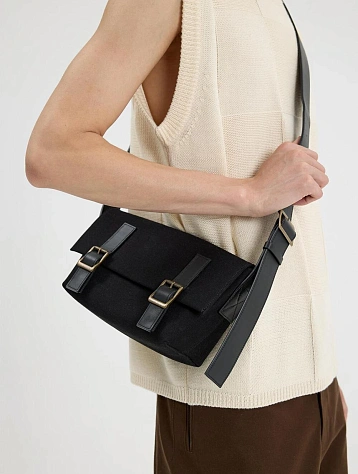 Сумка AFTER PRAY Folded Satchel Black