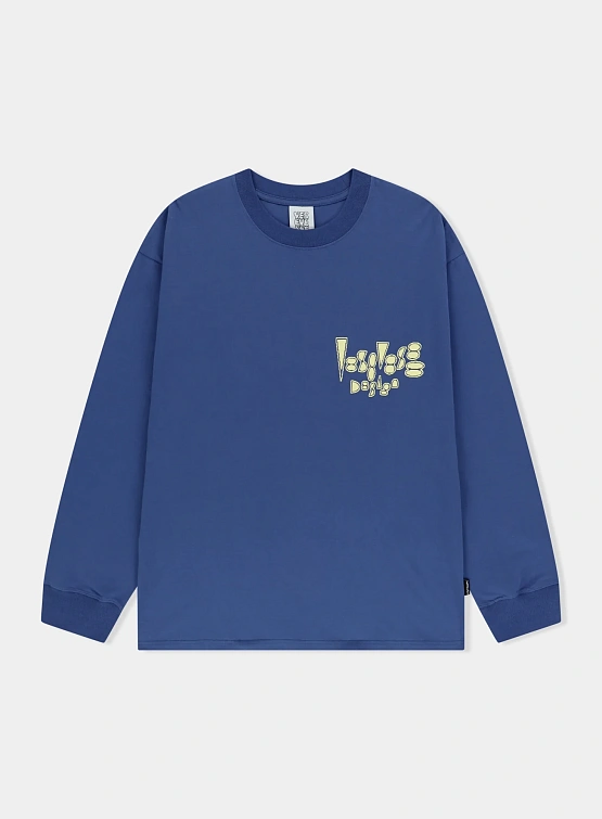 Лонгслив YESEYESEE A Logo L/S Cobalt Blue