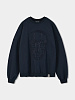 Свитшот ANGLAN x ESEELMI Tribal Mask Sweat Shirt Navy