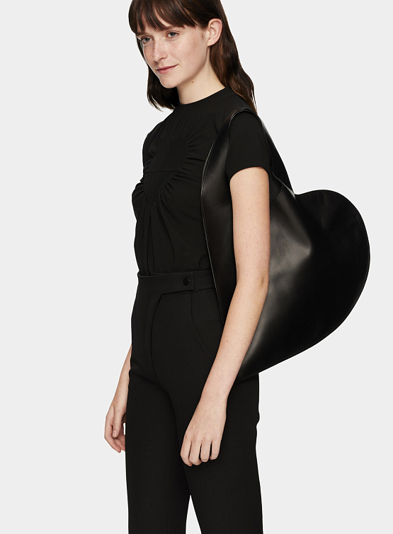 Сумка Coperni Heart Tote Bag Black
