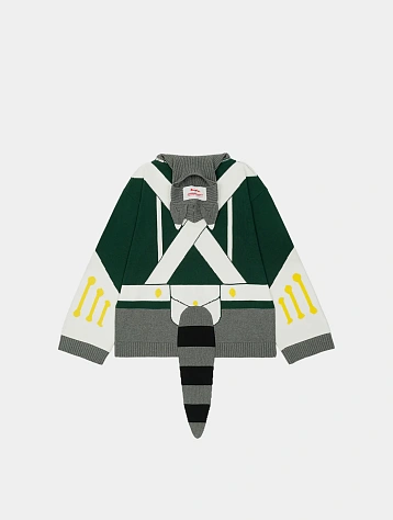 Свитер Charles Jeffrey Loverboy Animal Boo Green