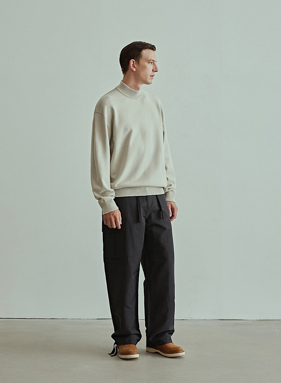 Джемпер Uniform Bridge Mock Neck Knit Beige