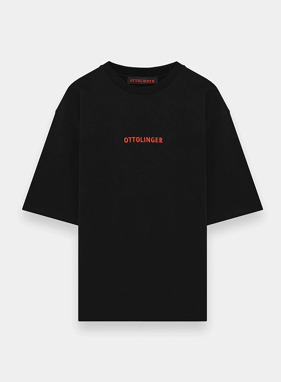 Футболка Ottolinger Classic Logo T-Shirt Black