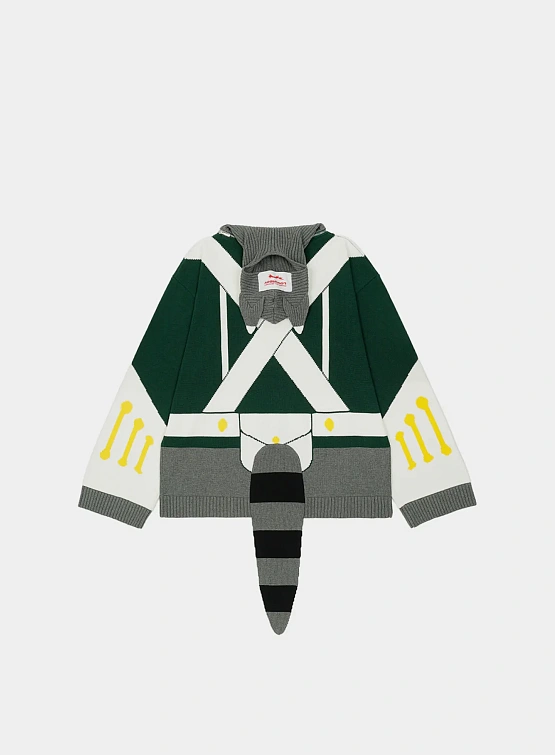 Свитер Charles Jeffrey Loverboy Animal Boo Green