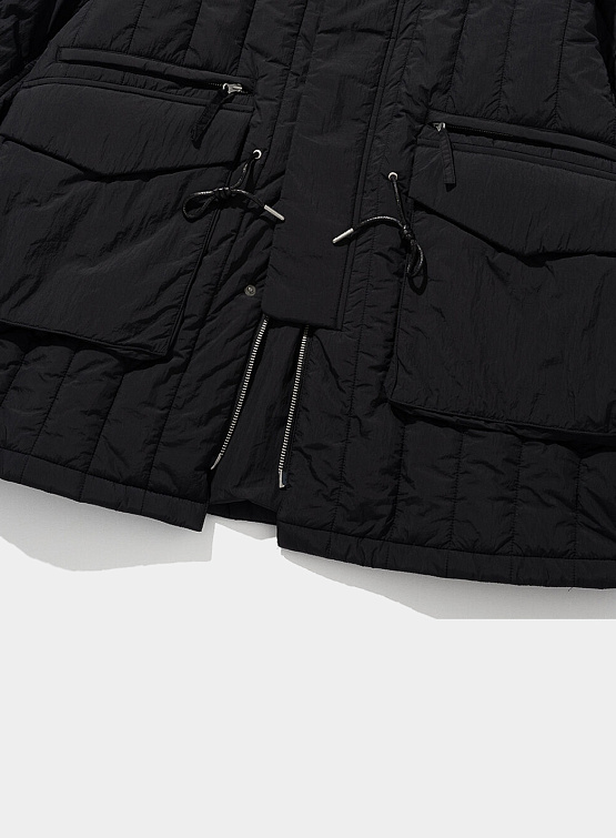 Парка Uniform Bridge Quilting Hooded Parka Black