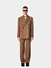 Брюки Han Kjøbenhavn Boxy Suit Trousers Light Brown