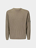 Свитер C.P. Company Lambswool GRS Full Knit Walnut