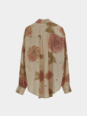 Женская рубашка Recto Bohemian Vintage Flower Printed Blouse