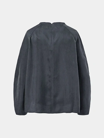 Лонгслив AMOMENTO Raglan Cupro Top Charcoal