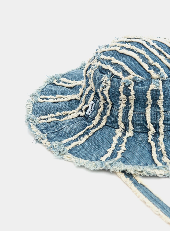 Панама BONSAI Denim Fish Hat Medium Blue