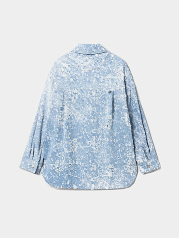 Женский овершот JUUN.J Bullet Denim Overfit Shirt Sky Blue