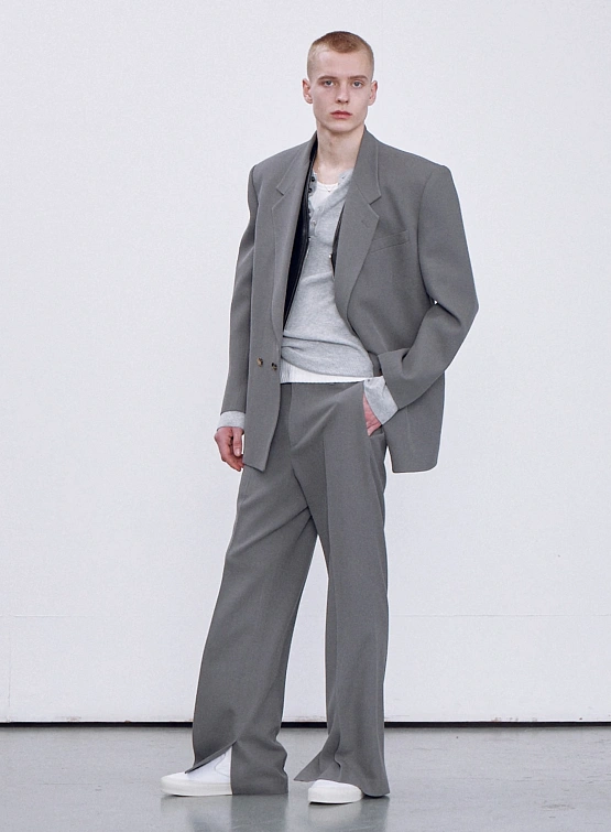 Пиджак Recto Groove Oversize Tailored Jacket Grey