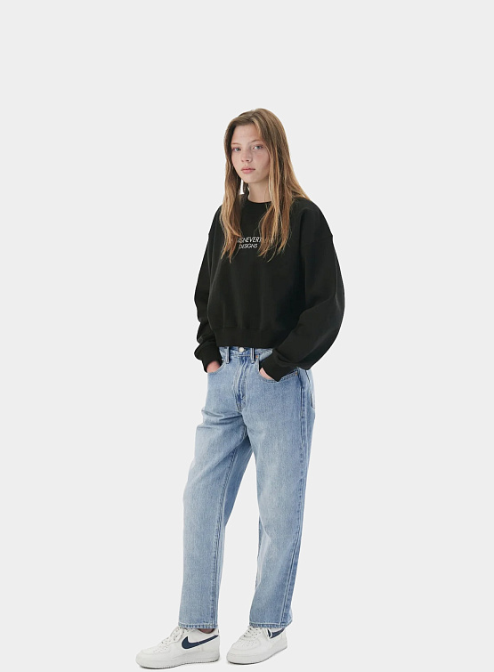 Джинсы thisisneverthat Regular Jeans Washed Blue