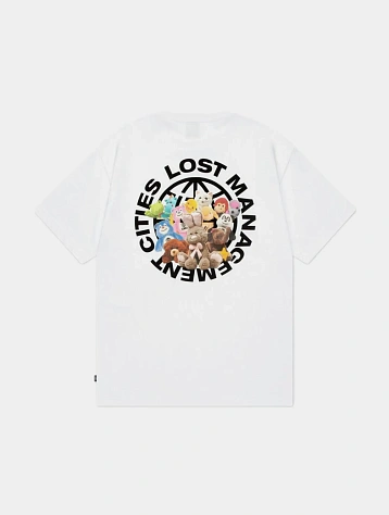 Футболка LMC Doll Globe Tee White