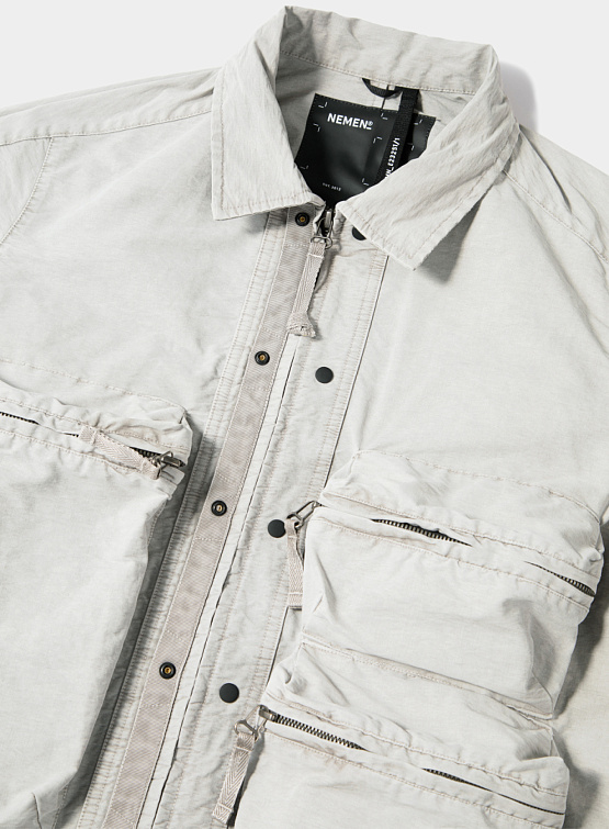 Овершот NemeN Zipped Parachute Overshirt Vulcan Soil