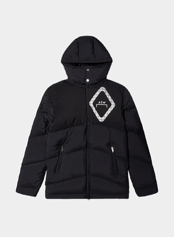 Пуховик A-COLD-WALL* Panelled Down Jacket Black