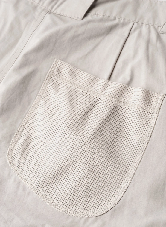 Брюки SAN SAN GEAR Webbing Patched Pants White